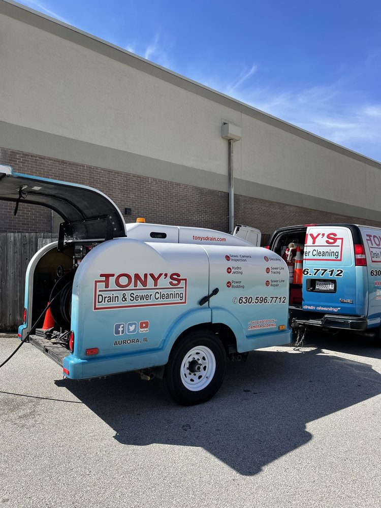 Slide of Tony's Drain & Sewer Cleaning