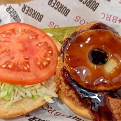 Teriyaki chicken sandwich