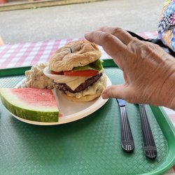 Kimball Farm Grill & Seafood Shack - Double cheeseburger