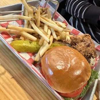 The Bread & Yolk - Crispy chicken sandwich - Breakfast & Brunch Near Me - Lake Orion, Michigan