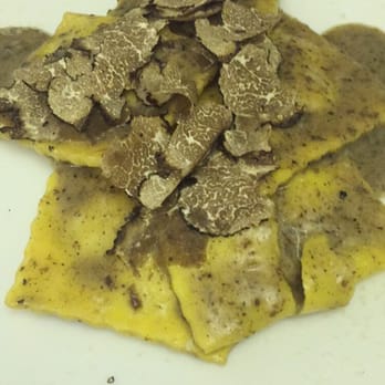 Osteria Barberini - Black truffle and ricotta ravioli - Seafood Near Me - Rome, RM Osteria Barberini - Black truffle and ricotta ravioli - Seafood Near Me - Rome, RM