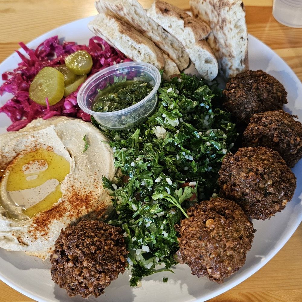 The Hummus House - Falafel platter - Vegetarian Near Me - Fort Lauderdale, Florida The Hummus House - Falafel platter - Vegetarian Near Me - Fort Lauderdale, Florida