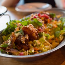 Neni - Really delicious and unique korean fried chicken salad
