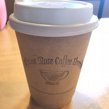 Alpine Rose Coffee Shoppe - Iced americano with peppermint for some Christmas in your life - Coffee & Tea Near Me - Berne, Indiana