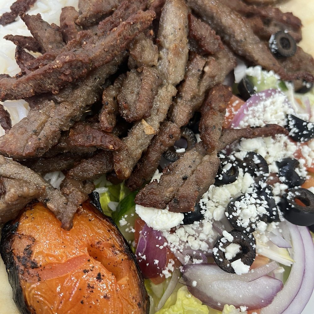 Greens And Grill - Gyro plate - Salad Near Me - Las Vegas, Nevada Greens And Grill - Gyro plate - Salad Near Me - Las Vegas, Nevada