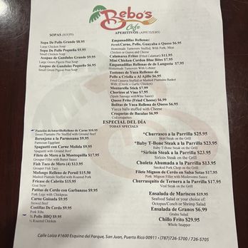 BEBO’S CAFÉ - Updated April 2025 - 1099 Photos & 871 Reviews - Calle ...