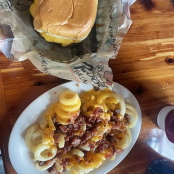 Roosters - Kids Cheeseburger and cheese fries - Chicken Wings Near Me - Huntington, West Virginia Roosters - Kids Cheeseburger and cheese fries - Chicken Wings Near Me - Huntington, West Virginia