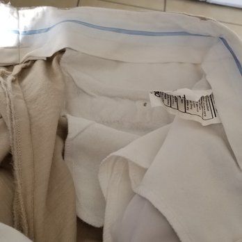 Cleaner's Corner - this is what they dry clean did to my new pant and they blaming on me. I ended up leaving the pant there. - Laundry Services Near Me - Fort Worth, Texas Cleaner's Corner - this is what they dry clean did to my new pant and they blaming on me. I ended up leaving the pant there. - Laundry Services Near Me - Fort Worth, Texas