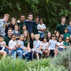 Campbell Hall - Seniors + Kindergarten Students