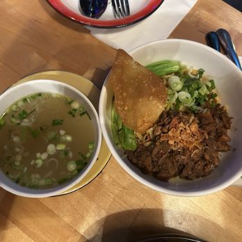 Rasa Rasa Kitchen - chicken mushroom noodle soup - Asian Fusion Near Me - San Francisco, California