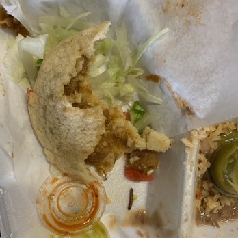 Gorditas Mexican Catering - Gusano in chicharrón gordita - Mexican Near Me - Dallas, Texas Gorditas Mexican Catering - Gusano in chicharrón gordita - Mexican Near Me - Dallas, Texas