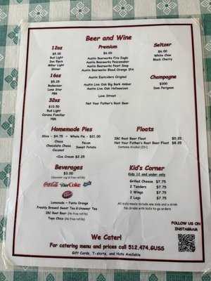 Menu photo 2 Gus's World Famous Fried Chicken - Austin Austin, TX Menu photo 2 Gus's World Famous Fried Chicken - Austin Austin, TX