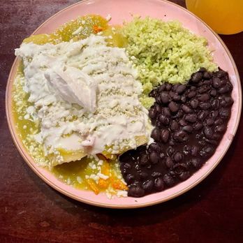 La Fogata Grill - Black beans  very tasty - Mexican Near Me - Santa Fe, New Mexico