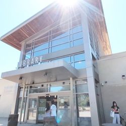 Educational Park Branch Library - Main entrance