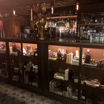 Pharmacie Anglaise - Really cool bar, made to look like a 1920s medical practice - Cocktail Bars Near Me - Brussels, BRU