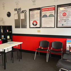 Mathnasium - Parent wait area and game area