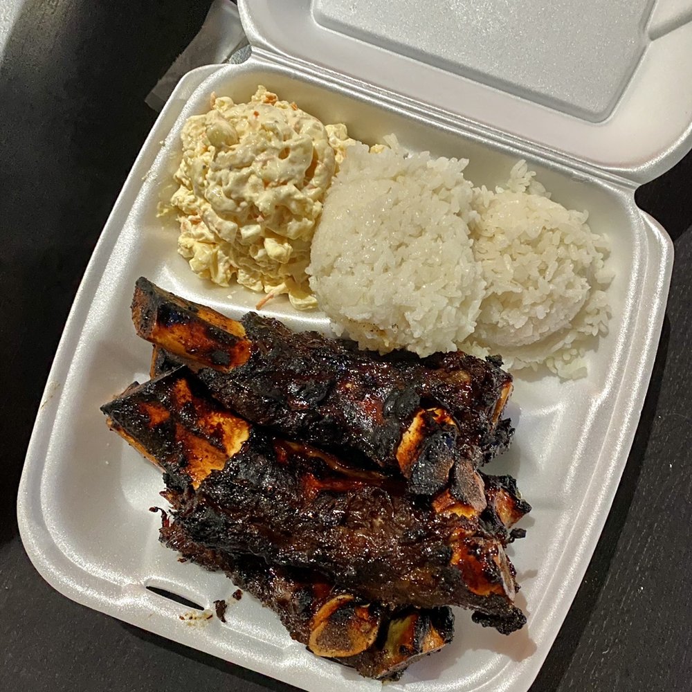 #1 Beef Rib Plate (Sam's plate). #1 Beef Rib Plate (Sam's plate).