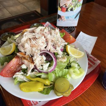 Full Moon BBQ - Greek Salad - Barbeque Near Me - Tuscaloosa, Alabama