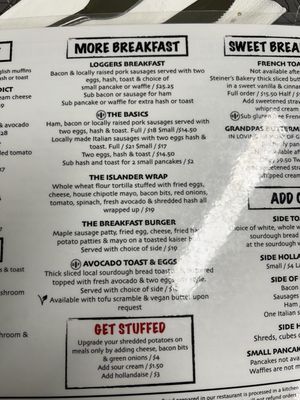 Menu photo 4 Ideal Cafe Campbell River, BC
