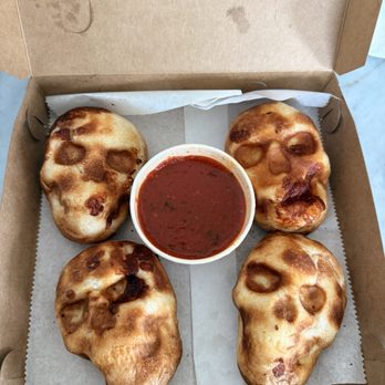 Bari Pasta & Pizza - Pepperoni Skulls with Marinara Sauce - Pizza Near Me - Torrance, California