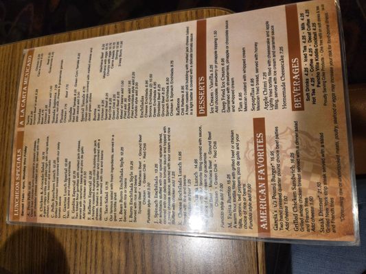Menu photo 2 Garcia's Las Avenidas Phoenix, AZ Menu photo 2 Garcia's Las Avenidas Phoenix, AZ