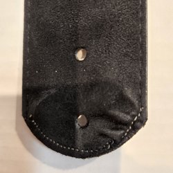 Arcadia Shoe Repair - White thread on black! Puckered and burned the material