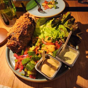 Valley Goat - Sticky pork shank - New American Near Me - Sunnyvale, California Valley Goat - Sticky pork shank - New American Near Me - Sunnyvale, California