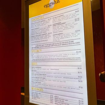 Eggslut - Menu - Breakfast & Brunch Near Me - Las Vegas, Nevada