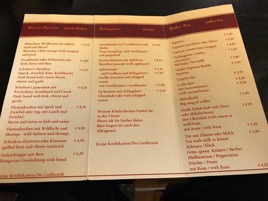 Menu photo 1 Schubert's Einkehr Salzburg, 5