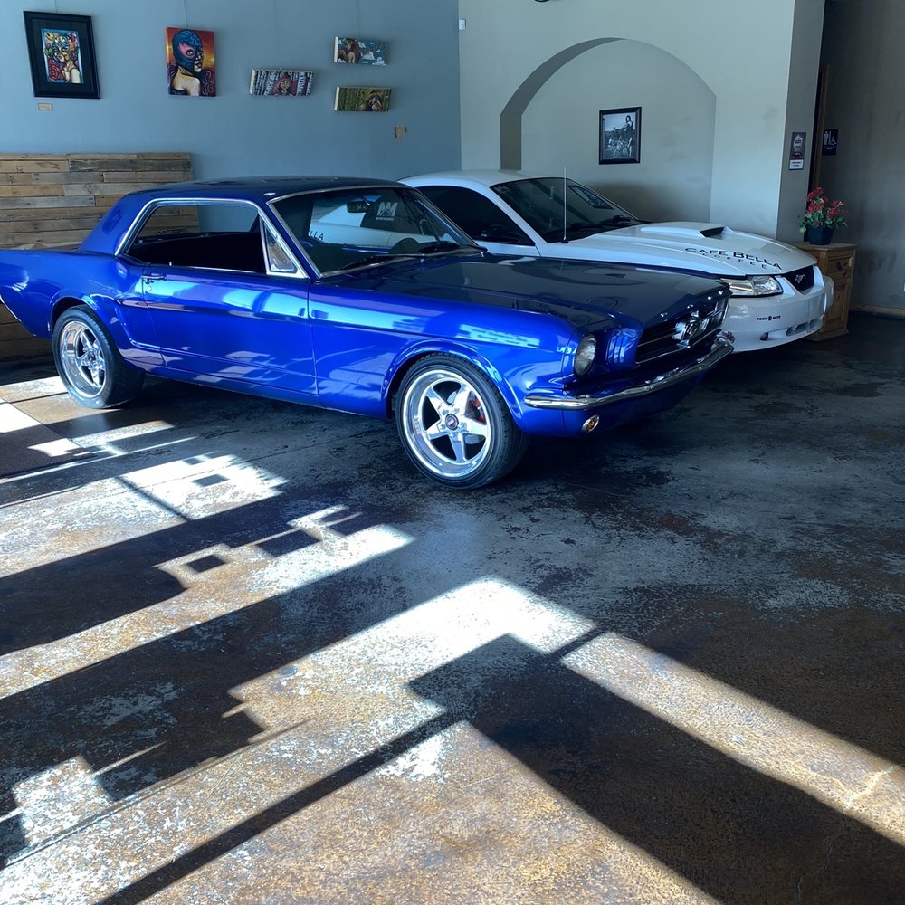 Cafe Bella Coffee - Mustangs instead of tables - Coffee & Tea Near Me - Rio Rancho, New Mexico