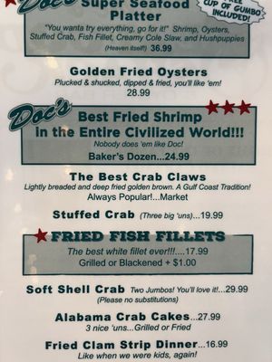 Doc's Seafood Shack & Oyster Bar by null