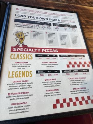 Menu photo 2 Old Town Pizza Auburn, CA