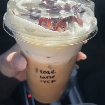 Chrome Coffee - Rose latte - Coffee & Tea Near Me - Brentwood, California Chrome Coffee - Rose latte - Coffee & Tea Near Me - Brentwood, California