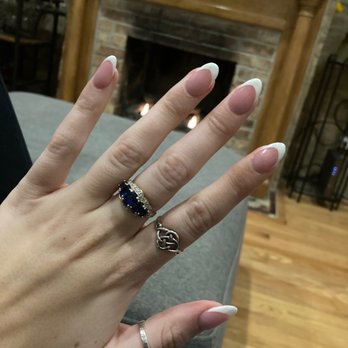 Lumera Nail Salon - French tip dip manicure - Nail Salons Near Me - Chicago, Illinois