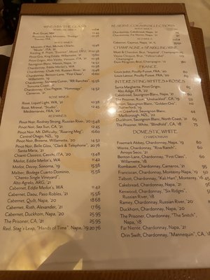 Menu photo 8 Eddie Merlot's Bloomfield Hills, MI