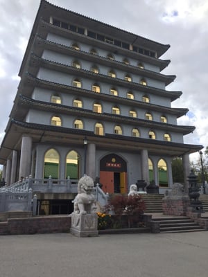 Ten Thousand Buddhas Sarira Stupa by null