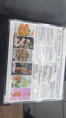 Menu photo 5 Pho District Glen Burnie, MD