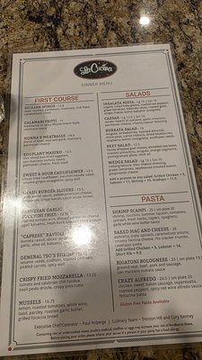Menu photo 1 La Cucina Di Hampden House Hampden, MA Menu photo 1 La Cucina Di Hampden House Hampden, MA