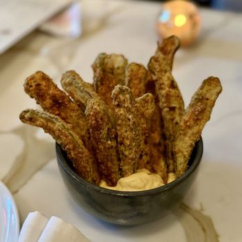 Fieldings Steak - Fried Okra (Phenomenal!) - Steakhouses Near Me - Houston, Texas