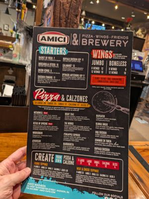 Menu photo 2 Amici - Madison Madison, GA