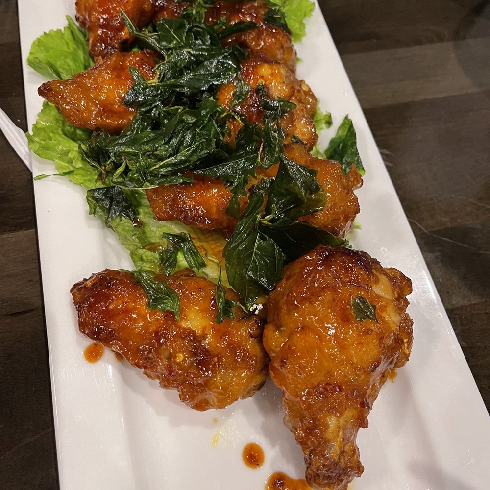 Thai Square - 3. Spicy Chicken Wing - Thai Near Me - Sugar Land, Texas Thai Square - 3. Spicy Chicken Wing - Thai Near Me - Sugar Land, Texas