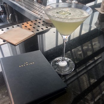 Skyhigh - Cucumber martini - Bars Near Me - Philadelphia, Pennsylvania