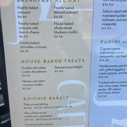All-day breakfast menu