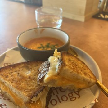 Kaffeology - Tomato Bisque and Gruyere Grilled Cheese - Cafes Near Me - Cranston, Rhode Island Kaffeology - Tomato Bisque and Gruyere Grilled Cheese - Cafes Near Me - Cranston, Rhode Island