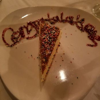 Flavio Restaurant DC - Our waiter, Hansell, surprised us at the end of our meal! - Italian Near Me - Washington, DC, District of Columbia