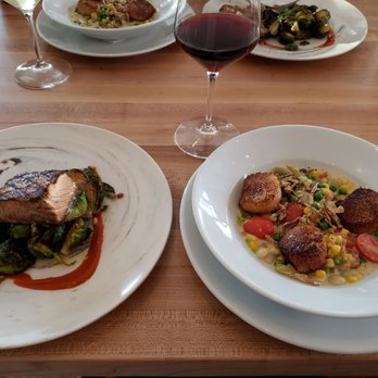 The Royal Tern - Salmon and Sea Scallops - Seafood Near Me - Johns Island, South Carolina The Royal Tern - Salmon and Sea Scallops - Seafood Near Me - Johns Island, South Carolina