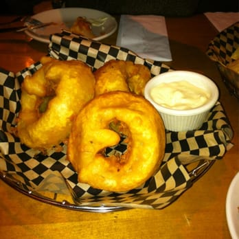 The Onion - The onion rings (missing 4 or 5) NOT doughnuts. I haven't even got my entree yet but the atmosphere and appetizers rock - New American Near Me - Spokane, Washington The Onion - The onion rings (missing 4 or 5) NOT doughnuts. I haven't even got my entree yet but the atmosphere and appetizers rock - New American Near Me - Spokane, Washington