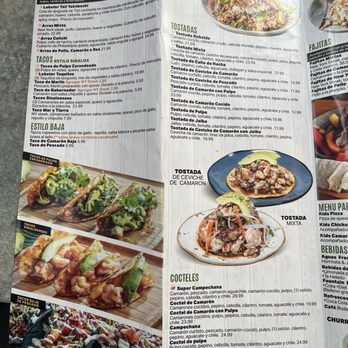 Mariscos Choix - Menu as of March 2026 - Seafood Near Me - Pico Rivera, California