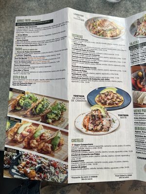 Menu photo 3 Mariscos Choix Pico Rivera, CA