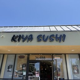 Exterior outside entrance of Kiya Sushi - Fremont, California Exterior outside entrance of Kiya Sushi - Fremont, California